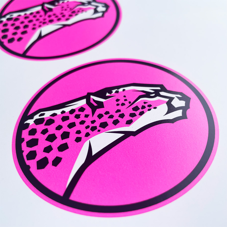 ネオンピンク 仕上がり例1